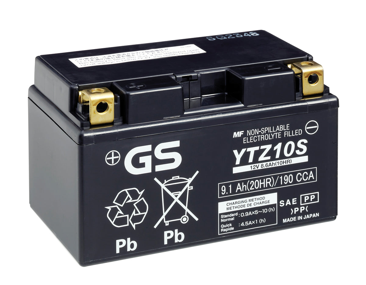 Agm Motorcycle Ytz10s Agm Ytz10s Motorcycle Battery 12V 190CCA GEL