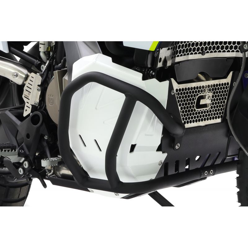 Defensa Protectora De Motor Para Husqvarna Norden 901 Expedition - Hecha De Acero, Color Negro, Fácil Instalación